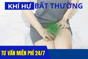 HUYẾT TRẮNG (KHÍ HƯ) MÀU XANH LÀ BỊ GÌ? CÓ SAO KHÔNG?