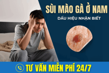 Nhận biết sùi mào gà ở nam giới sớm – xóa tan nỗi lo tái phát